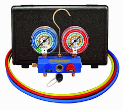 Манометрическая двух вентильная станция Mastercool (R134a; R404A; R407C; R22; R507) 57261-M