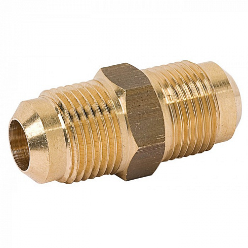 Штуцер для соединения труб с наружным диаметром 1/2" (резьбы M1/2" SAE х M1/2" SAE)  U2-8  (062516)